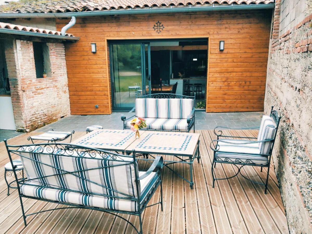 Maison Jardin Petanque, Meett, Airbus, Aeroport, Golf Beauzelle Eksteriør bilde