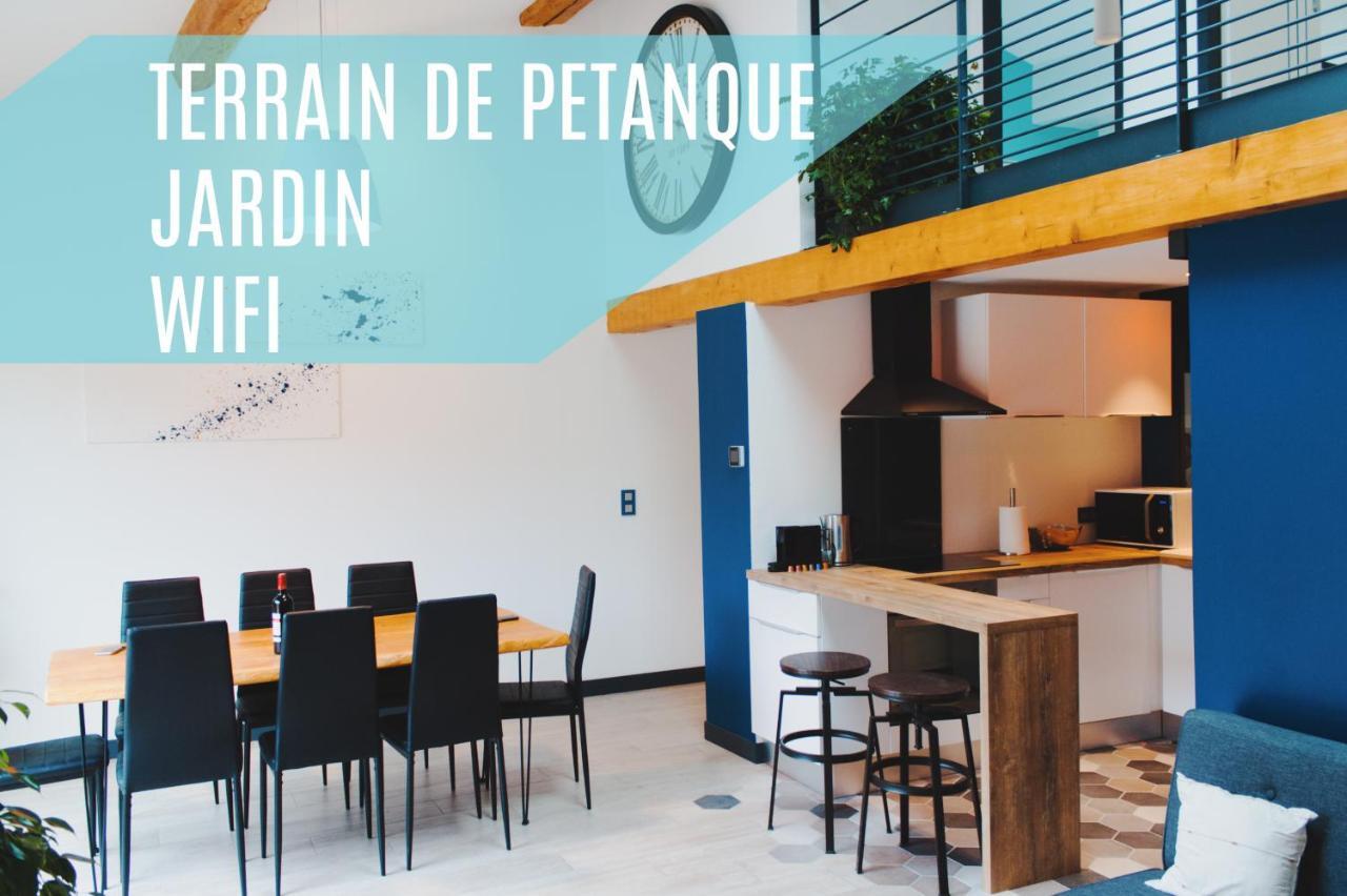 Maison Jardin Petanque, Meett, Airbus, Aeroport, Golf Beauzelle Eksteriør bilde